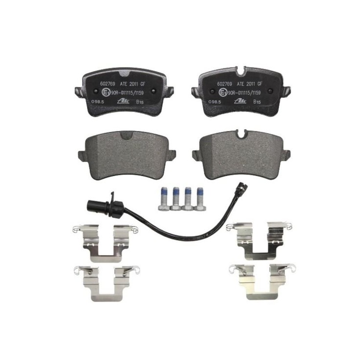 Set placute frana, frana disc Audi A6 AVANT 2011-> 4G5,4GD, C7 13.0460-2769.2