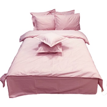 Set lenjerie, 8 piese bumbac ranforce, pentru saltea de 1,40m, by Liz Line - L8R12140 Set lenjerie, 8 piese bumbac ranforce, pentru saltea de 1,40m, by Liz Line - L8R12140