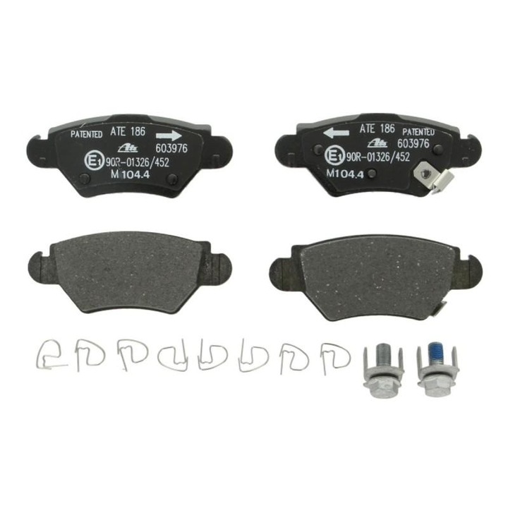 Fékbetét készlet, tárcsafék Opel Astra G 1999-2009 T98, F70 13.0460-3976.2