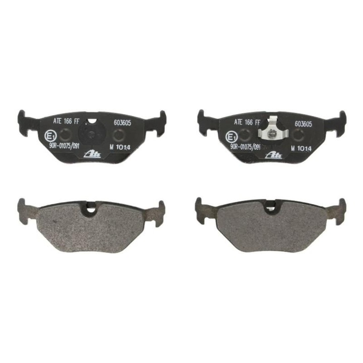 Комплект накладки, дискова спирачка Saab 9-5 1997-2009 YS3E 13.0460-3605.2