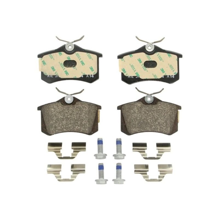 Set placute frana, frana disc Volkswagen POLO 2009-> 6R 13.0470-2894.2