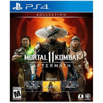 Joc Mortal Kombat 11 Aftermath Kollection pentru PS4 PlayStation 4 Standard Joc Mortal Kombat 11 Aftermath Kollection pentru PS4 PlayStation 4 Standard