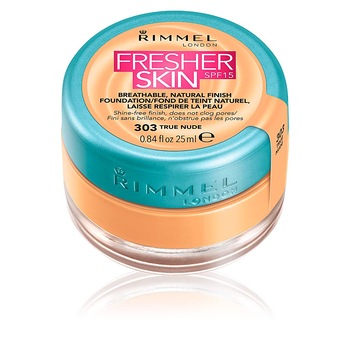 Fond de ten Rimmel London Fresher Skin 303 True Nude SPF 15, 25 ml Fond de ten Rimmel London Fresher Skin 303 True Nude SPF 15, 25 ml