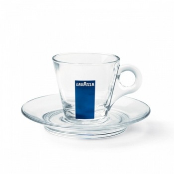 Set cesti + farfurii de cafea sticla Lavazza Espresso, 12 buc Set cesti + farfurii de cafea sticla Lavazza Espresso, 12 buc