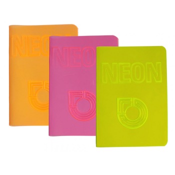 SET 3 Caiete A4 matematica NEON coperta plastic , 42 file,hartie 80g/m2 SET 3 Caiete A4 matematica NEON coperta plastic , 42 file,hartie 80g/m2