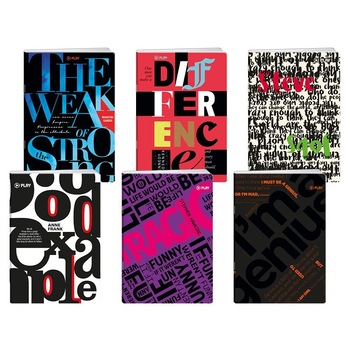 Set 6caiete CITATE,A4,dictando,hartie 70g/m2,96file Set 6caiete CITATE,A4,dictando,hartie 70g/m2,96file