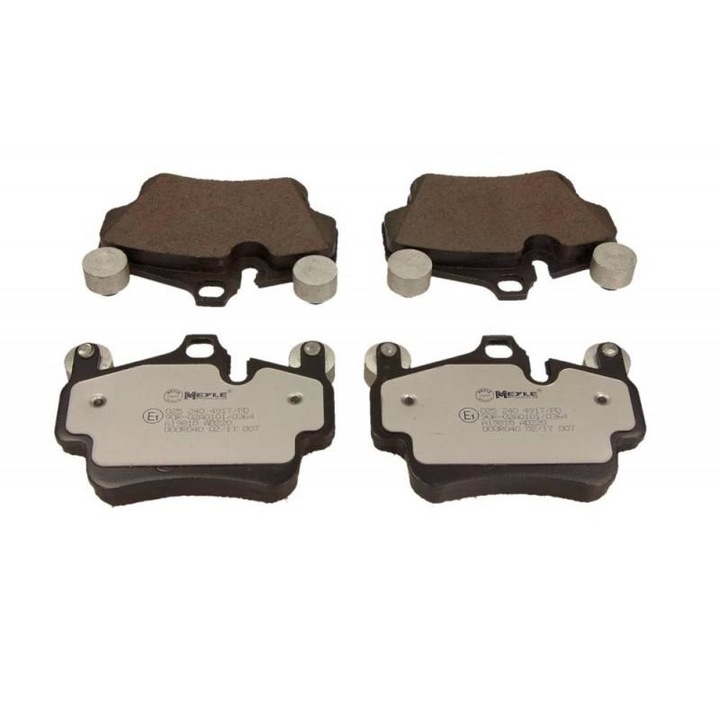 Fékbetét készlet, tárcsafék Porsche CAYMAN 2013-> 981 025 240 4917/PD