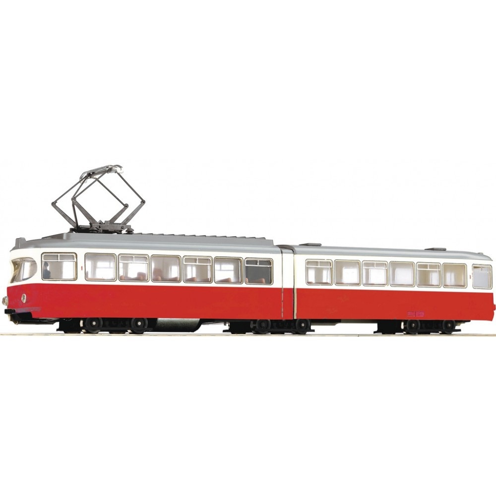 Tramvai articulat DÜWAG GT6, Roco, plastic, multicolor, 52583