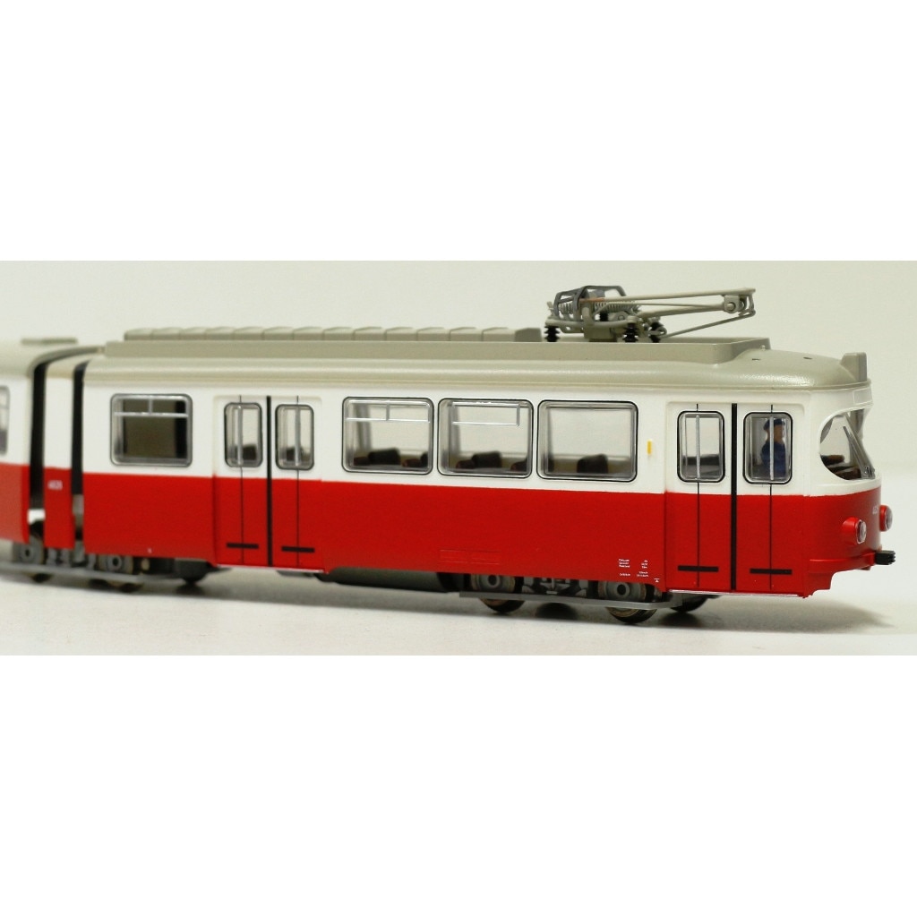 Tramvai articulat DÜWAG GT6, Roco, plastic, multicolor, 52583