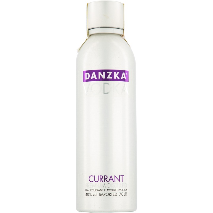 Vodca Danzka Currant, Flavoured Danish, 40%, 0.7l