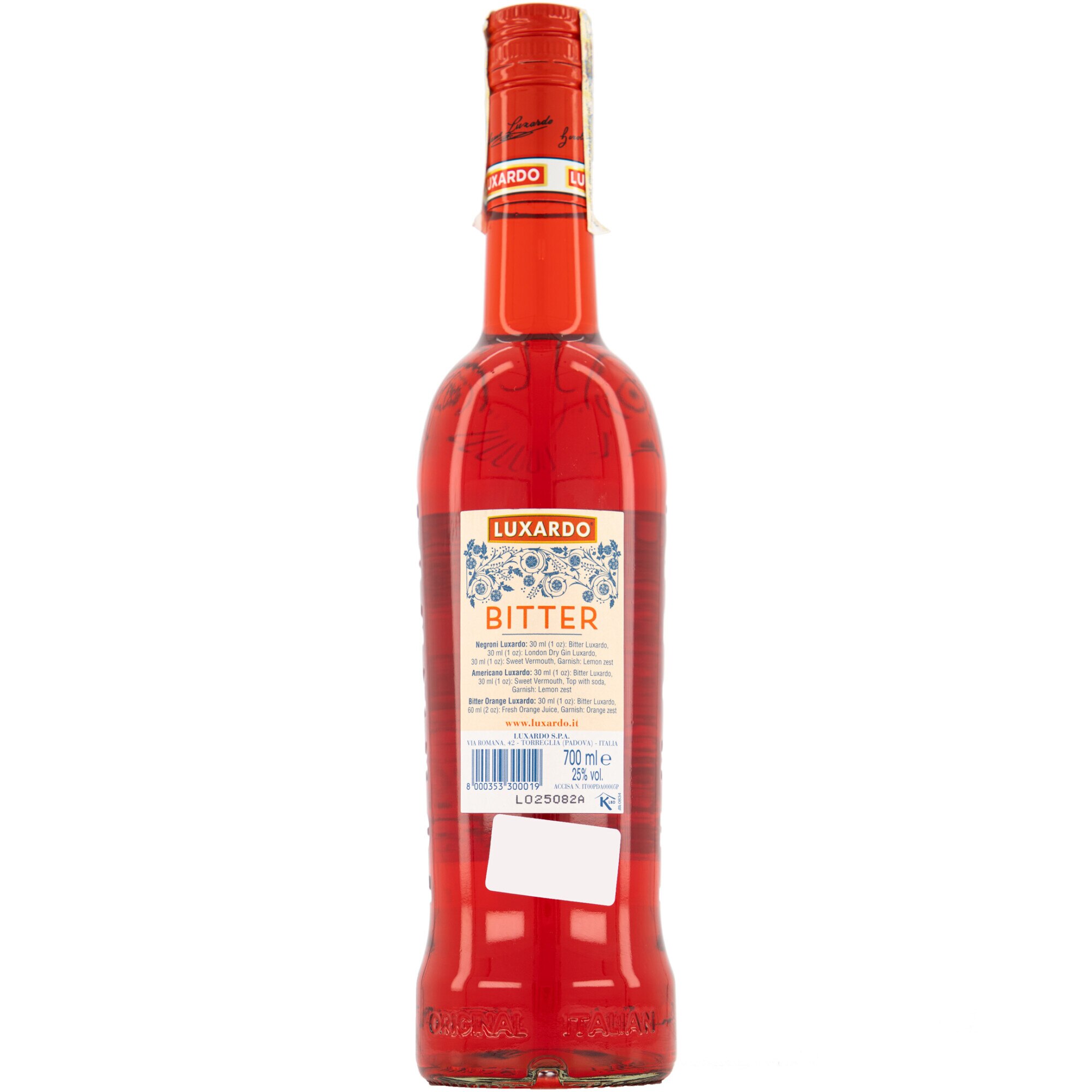 Bitter Rosso Luxardo, 25%, 0.7l - eMAG.ro