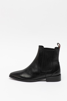 Scotch & Soda, Ghete Chelsea cu varf ascutit Trona, Negru, 38 Scotch & Soda, Ghete Chelsea cu varf ascutit Trona, Negru, 38