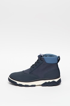 Scotch & Soda, Ghete cu detalii peliculizate Abbasi, Albastru inchis, 42 Scotch & Soda, Ghete cu detalii peliculizate Abbasi, Albastru inchis, 42