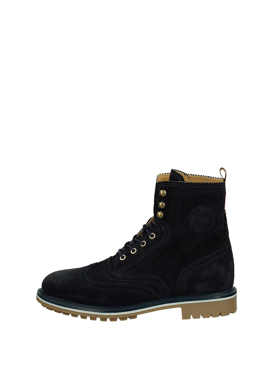 Scotch & Soda, Ghete din piele intoarsa, Negru, 41