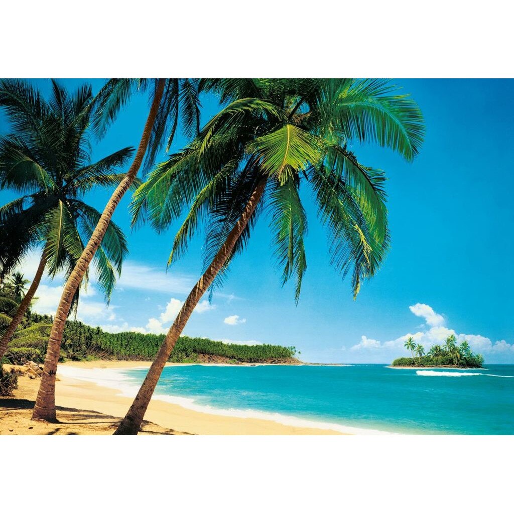 Fototapet cu plaja Wizard & Genius 241 dimensiune 366cm (L) x 254cm (I) multicolor