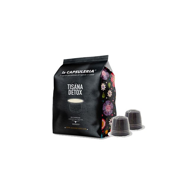 Set 10 capsule CEAI DETOX compatibile Nespresso, LA CAPSULERIA