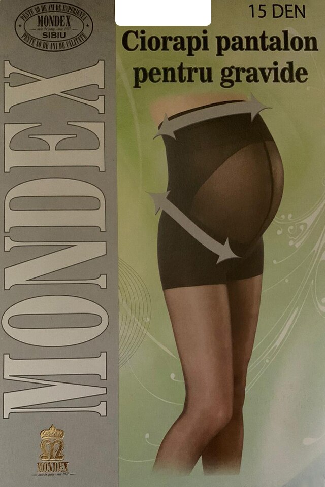 Dres dama pentru gravide, Mondex, Bej