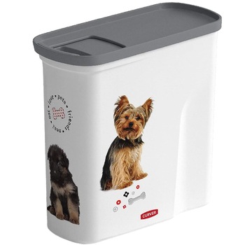 Recipient stocare mancare Curver LovePets Doggy 2L, pentru animale de companie Recipient stocare mancare Curver LovePets Doggy 2L, pentru animale de companie