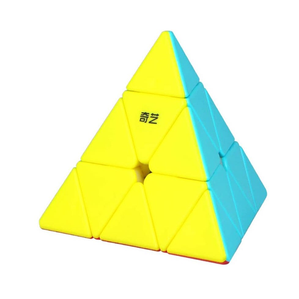 Cub Rubik 3x3x3 QiYi QiMing Pyraminx, Stickerless, 214CUB - eMAG.ro