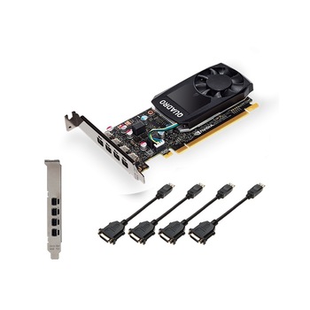 Placa video PNY NVIDIA Quadro P1000V2, 4GB, GDDR5, 128 bit, DVI adapter Placa video PNY NVIDIA Quadro P1000V2, 4GB, GDDR5, 128 bit, DVI adapter