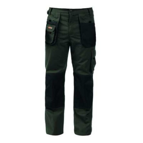 Pantaloni de protectie, Kapriol, Smart, verde/negru, 3XL