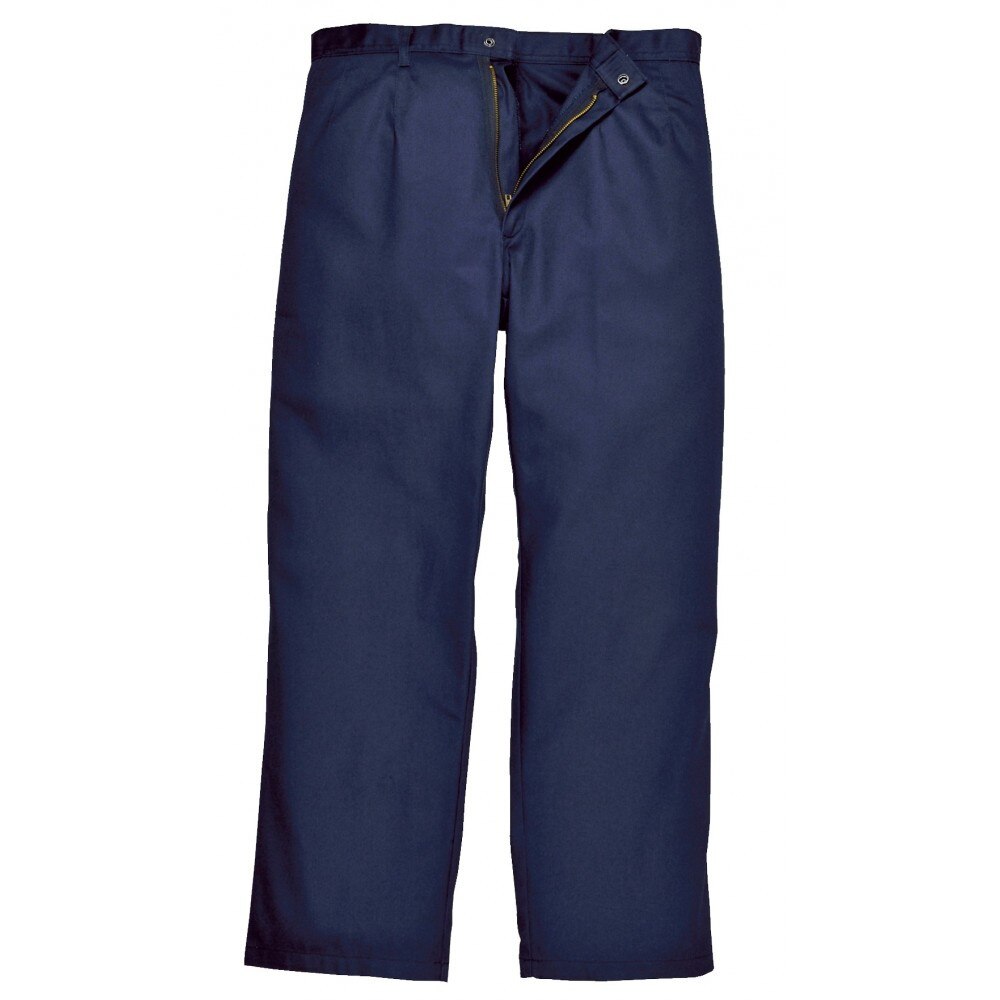 Pantaloni de salopeta BZ30, in talie, navy, XXL