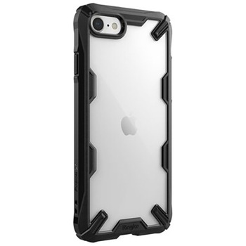 Husa de protectie Ringke Fusion X pentru iPhone SE 2/ iPhone 7/ iPhone 8, Transparent/Negru Husa de protectie Ringke Fusion X pentru iPhone SE 2/ iPhone 7/ iPhone 8, Transparent/Negru