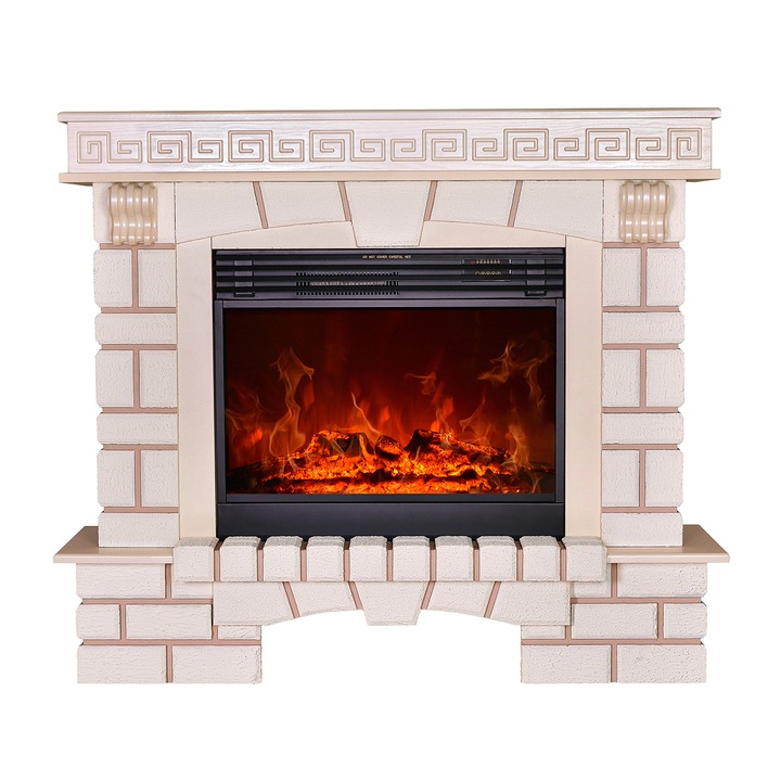 Elektromos kandallók, Nazarii Jasmine & Mirabella, Art Flame, 1950 W, 1136*1328*356, Hanghatással, Távirányitó