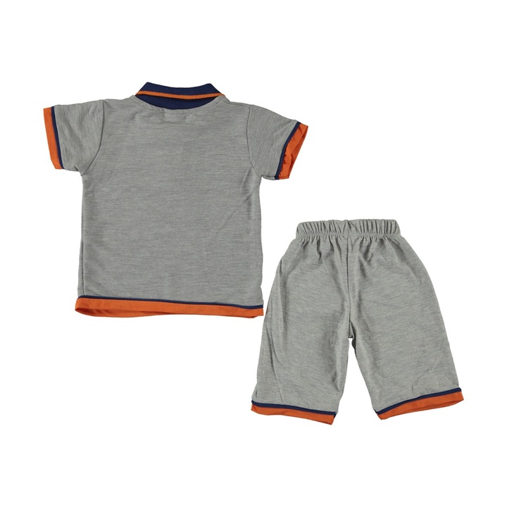 Compleu baieti Road Course gri