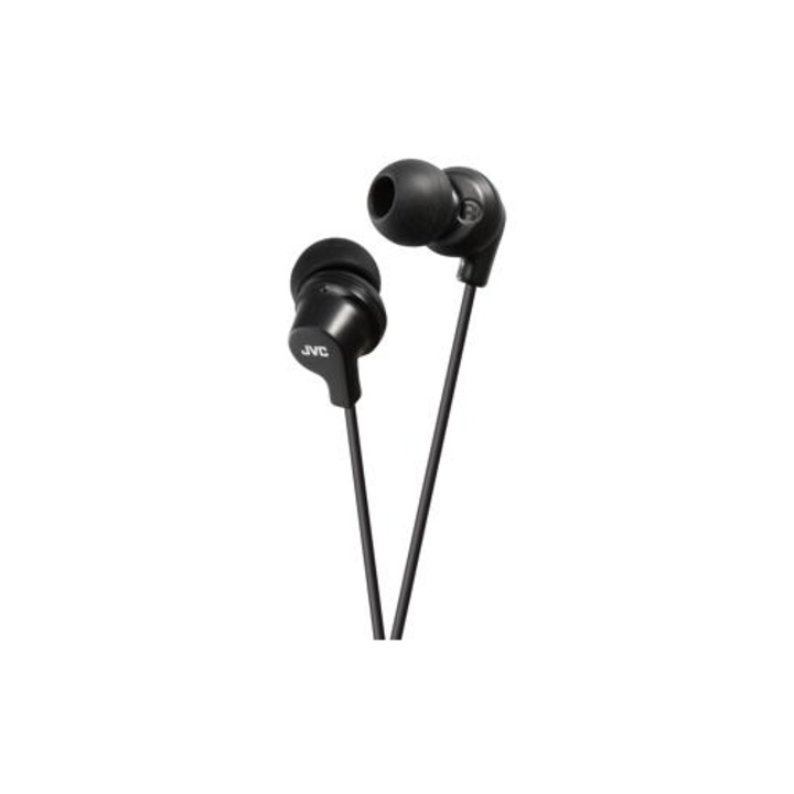 Casti audio cu fir JVC In-Ear HA-FX10-BE, Negru