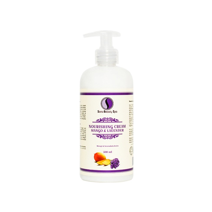 Crema de masaj cu mango si levantica 500 ml - Sara Beauty Spa
