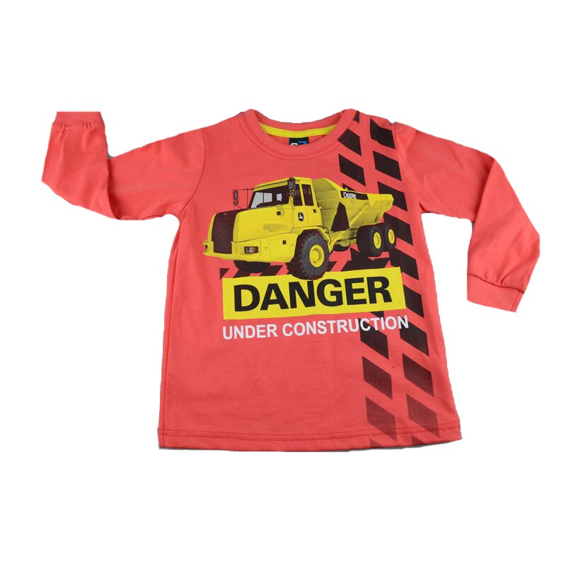 Bluza cu maneca lunga pentru baieti GT GT-5747CO, Coral, 92