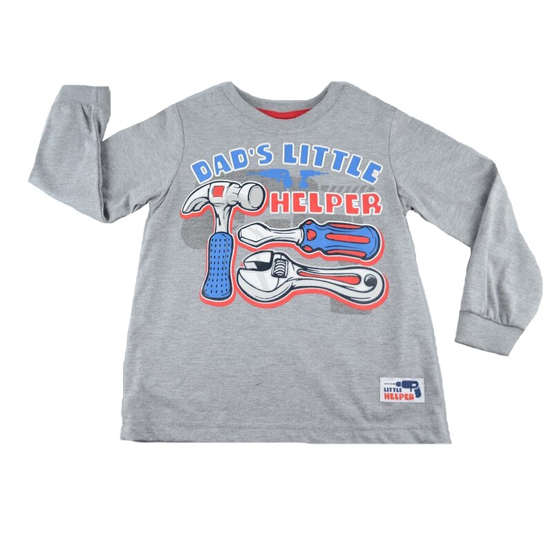 Bluza cu maneca lunga pentru baieti GT GT-3839, Gri, 92