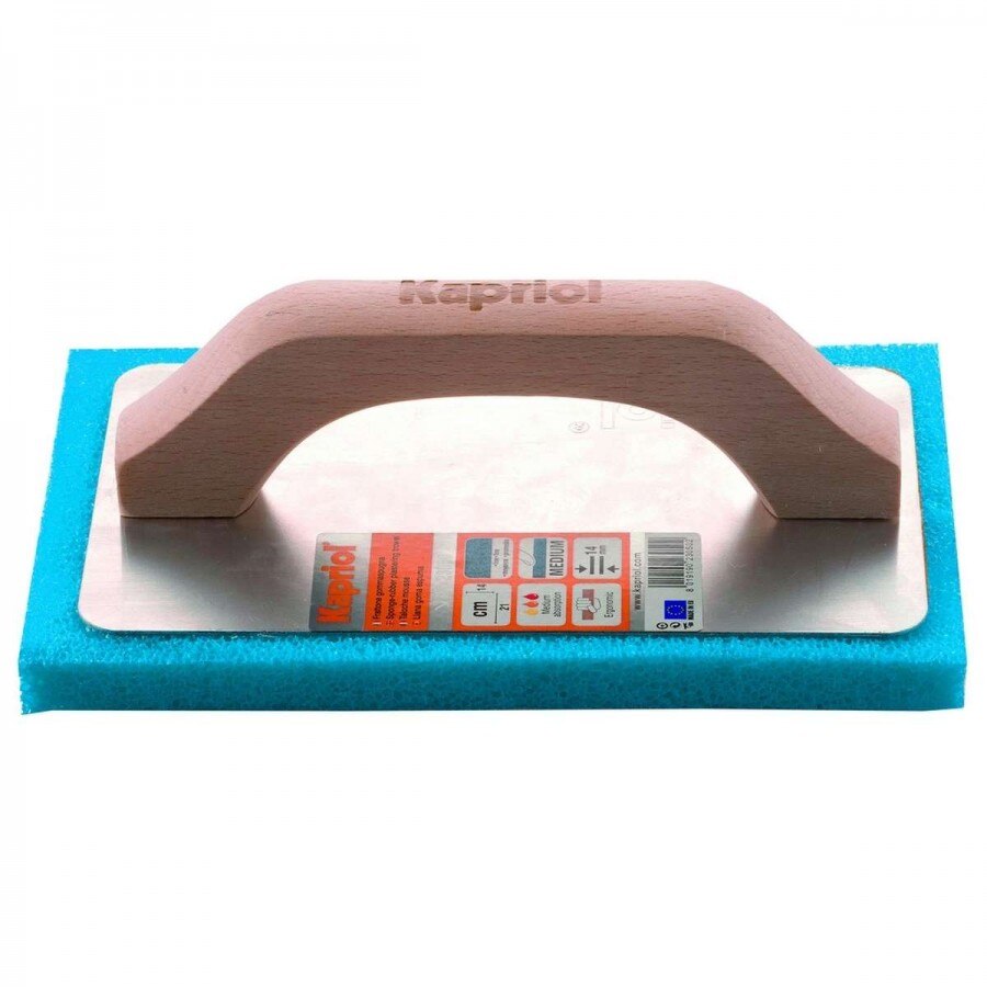 Gletiera cu burete din cauciuc albastru, Kapriol, 14x210mm