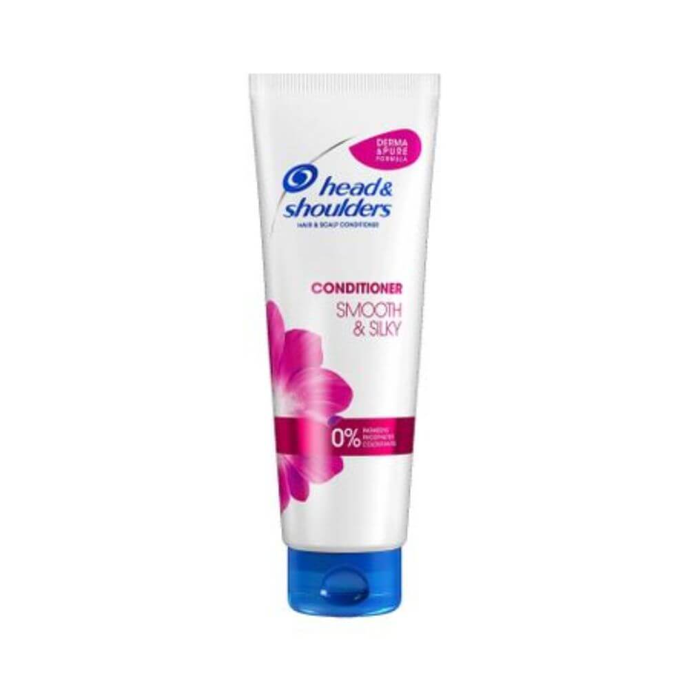 Balsam HEAD&SHOULDERS Smooth & Silky, 275 ml, pentru Par Uscat, Extract de Plante
