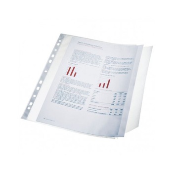 Fila protectie Esselte A4, cu clapA lateralA, 10 buc/set Fila protectie Esselte A4, cu clapA lateralA, 10 buc/set