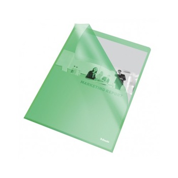 Mapa protectie color Esselte , 105 mn, standard, verde, 25 buc/set Mapa protectie color Esselte , 105 mn, standard, verde, 25 buc/set