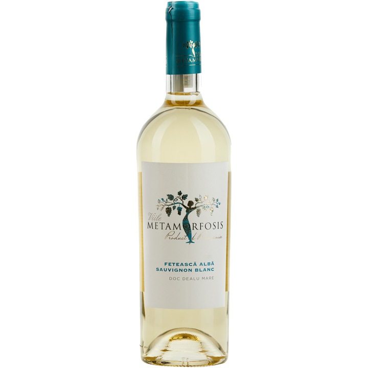 Vin Alb Viile Metamorfosis Sauvignon Blanc & Feteasca Alba, Sec, 0.75l