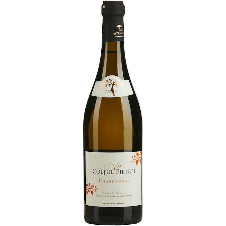 Vin Alb Via Coltul Pietrei Chardonnay, Sec, 0.75l