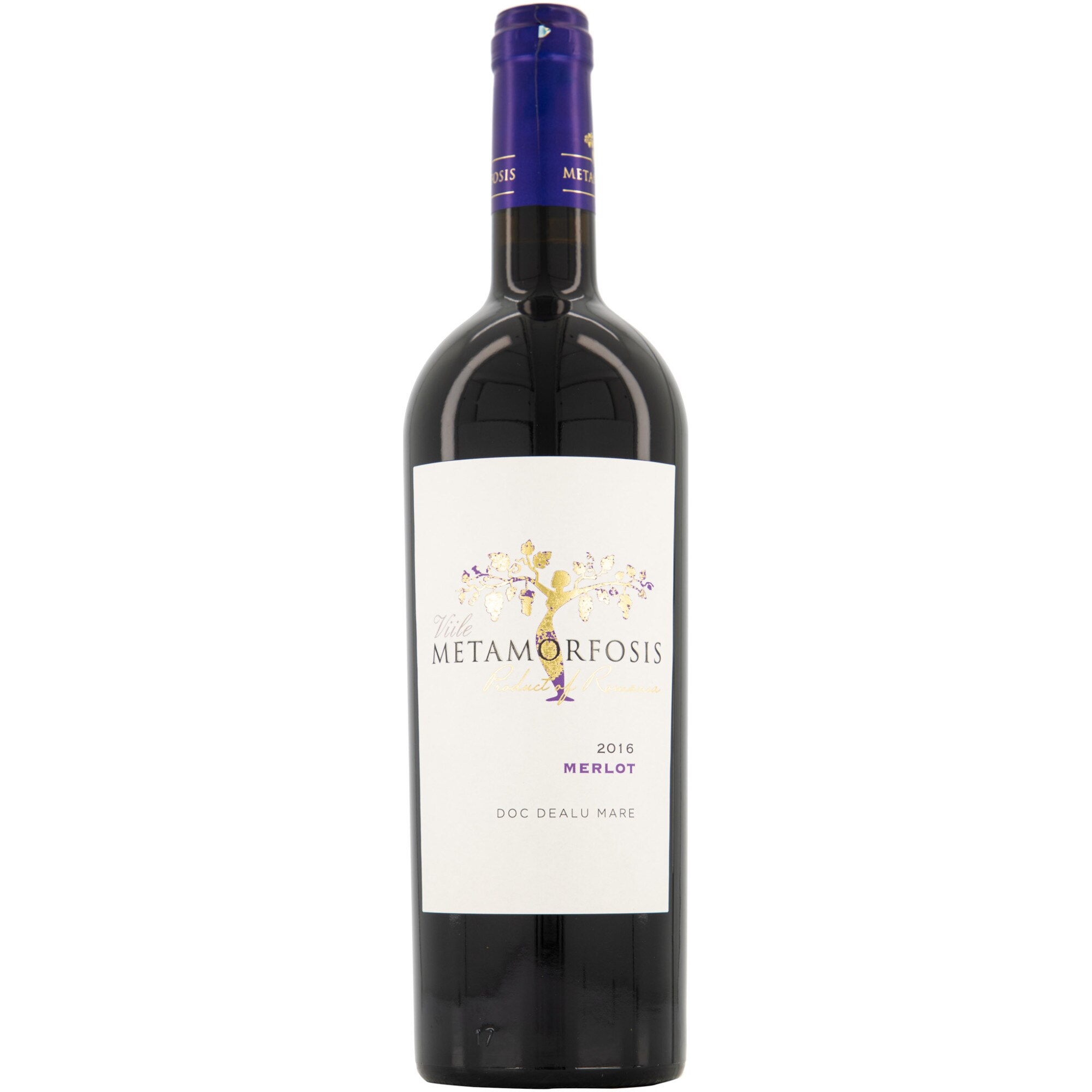 Vin Rosu Viile Metamorfosis Merlot, Sec, 0.75l