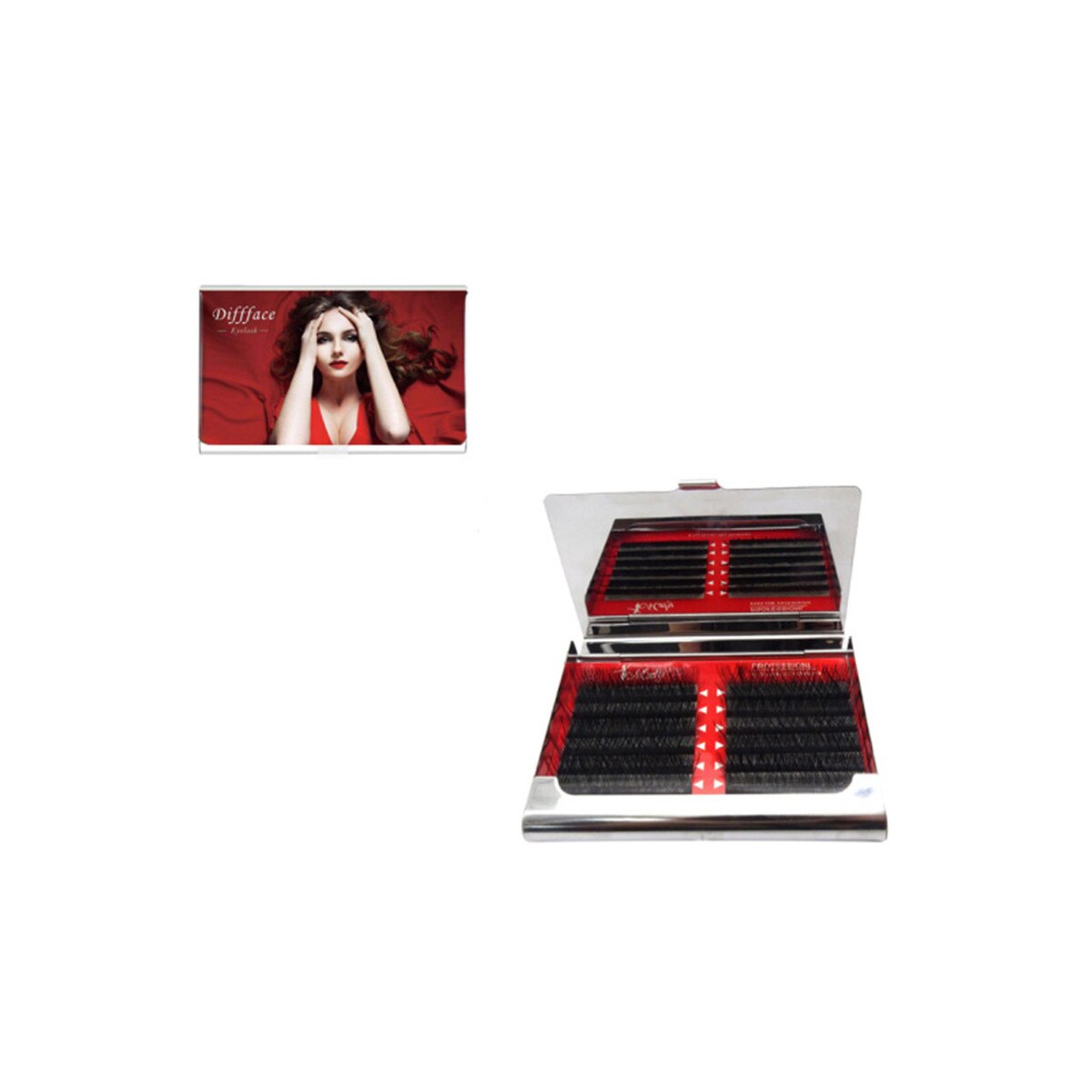 Gene false in forma de Y MoonbasaNails, # 023, 12mm, 0.07 mm, 12 randuri, Negru