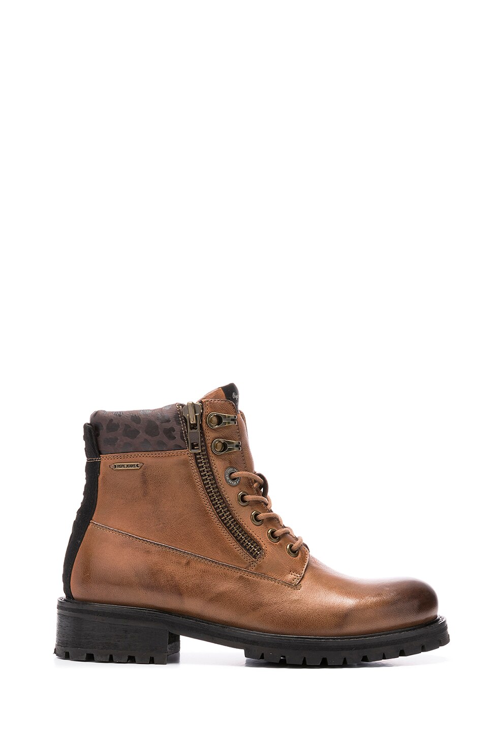 Pepe Jeans London, Ghete de piele cu banda logo