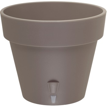 Mini-jardiniera Latina 6.7L maro, cu sistem de auto-udare Mini-jardiniera Latina 6.7L maro, cu sistem de auto-udare