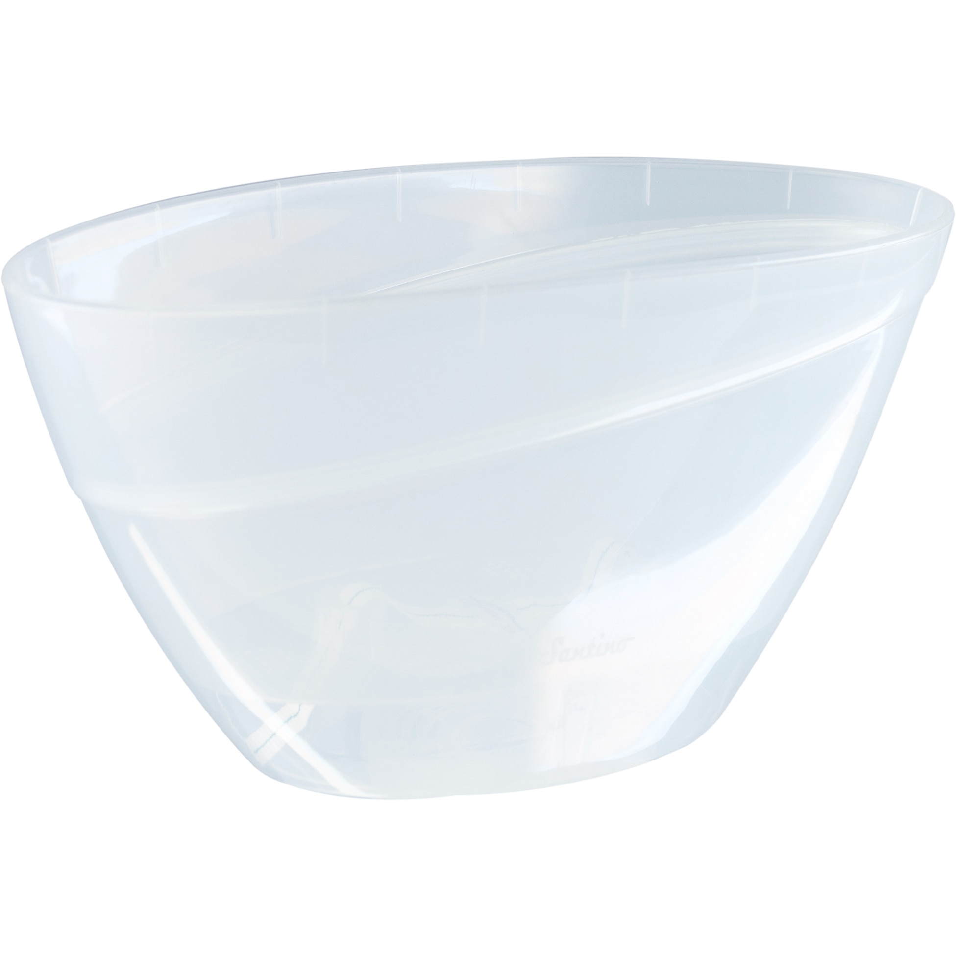 Ghiveci Calipso 3.3L transparent, tip barcuta cu sistem de auto-udare