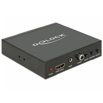 Convertor SCART / HDMI la HDMI 720p/1080p, Delock 62783 Convertor SCART / HDMI la HDMI 720p/1080p, Delock 62783