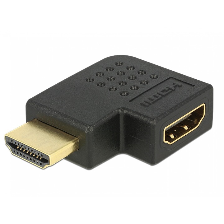 Адаптер Delock 65077, HDMI, 90 °, Ляв