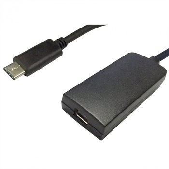Adaptor USB-C la Mini Displayport 1.2 T-M Negru, Value 12.99.3226 Adaptor USB-C la Mini Displayport 1.2 T-M Negru, Value 12.99.3226