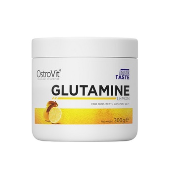 Supliment alimentar, L-Glutamina (5000 mg), OstroVit Supreme Pure Glutamine - 300 g (60 doze) - Lemon Supliment alimentar, L-Glutamina (5000 mg), OstroVit Supreme Pure Glutamine - 300 g (60 doze) - Lemon