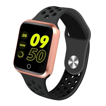 Ceas inteligent Safako SWP10 (rosegold - negru) Ceas inteligent Safako SWP10 (rosegold - negru)