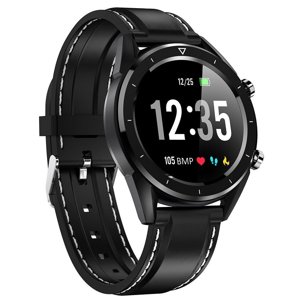 Ceas inteligent, Safako SWP70, negru cu curea neagra